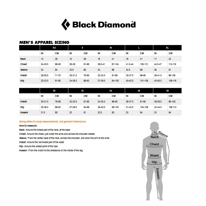 TALLAJE BLACK DIAMOND